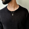 Gorgeous Yellow Gold 14K Magen David Pendant with Diamond