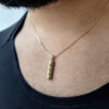 Magical Gold Mezuzah Scroll Pendant