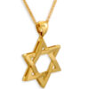 Amazing White Gold Star of David Pendant