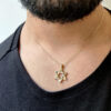 Incredible Gold Star of David Pendant