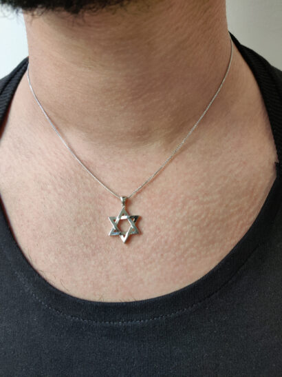Incredible Gold Star of David Pendant