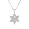 Amazing Jerusalem- Star of David Pendant- Gold