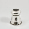 Classic Mid Size Silver Filigree Tzedakah Box