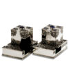 Luxurious Filigree and Stones Sterling Silver Tefillin Covers