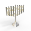 Special Modern Large Chabad Menorah from Sterling Silver