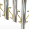 Special Modern Large Chabad Menorah from Sterling Silver