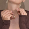 Large Ridged Star of David Necklace Crafted From 14k Gold