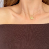 Large Ridged Star of David Necklace Crafted From 14k Gold