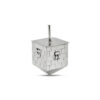 Large Texture Kotel Wall Dreidel Made From Sterling Silver