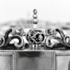 3 Tier Matzah Chamber Pure Silver Seder Plate with Exodus Story