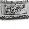 3 Tier Matzah Chamber Pure Silver Seder Plate with Exodus Story