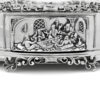 3 Tier Matzah Chamber Pure Silver Seder Plate with Exodus Story