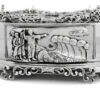 3 Tier Matzah Chamber Pure Silver Seder Plate with Exodus Story