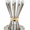 Special Contemporary Tall Sterling Silver Candelabra with 10 Arms