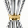 Special Contemporary Tall Sterling Silver Candelabra with 10 Arms