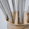 Special Contemporary Tall Sterling Silver Candelabra with 10 Arms