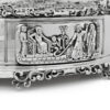 3 Tier Matzah Chamber Pure Silver Seder Plate with Exodus Story