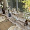 Shine Silver Tulip Candelabra From Aluminum That Non-Tarnish