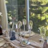 Shine Silver Tulip Candelabra From Aluminum That Non-Tarnish