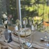 Shine Silver Tulip Candelabra From Aluminum That Non-Tarnish