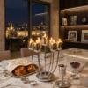 Shine Silver Tulip Candelabra From Aluminum That Non-Tarnish