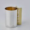Modern Sterling Silver Conical Havdalah Set With Spheres