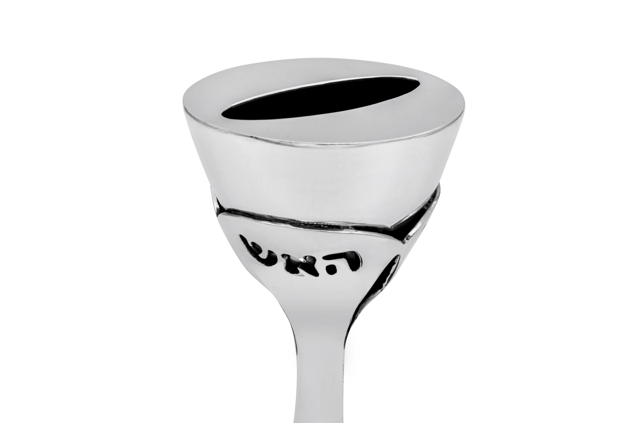 Contemporary Sterling Silver Floral Havdalah Set with Petals
