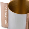 Sterling Silver Netilat Yadayim Semicircular Gold Blessing Handles