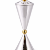 Contemporary Sterling Silver Floral Havdalah Set with Petals