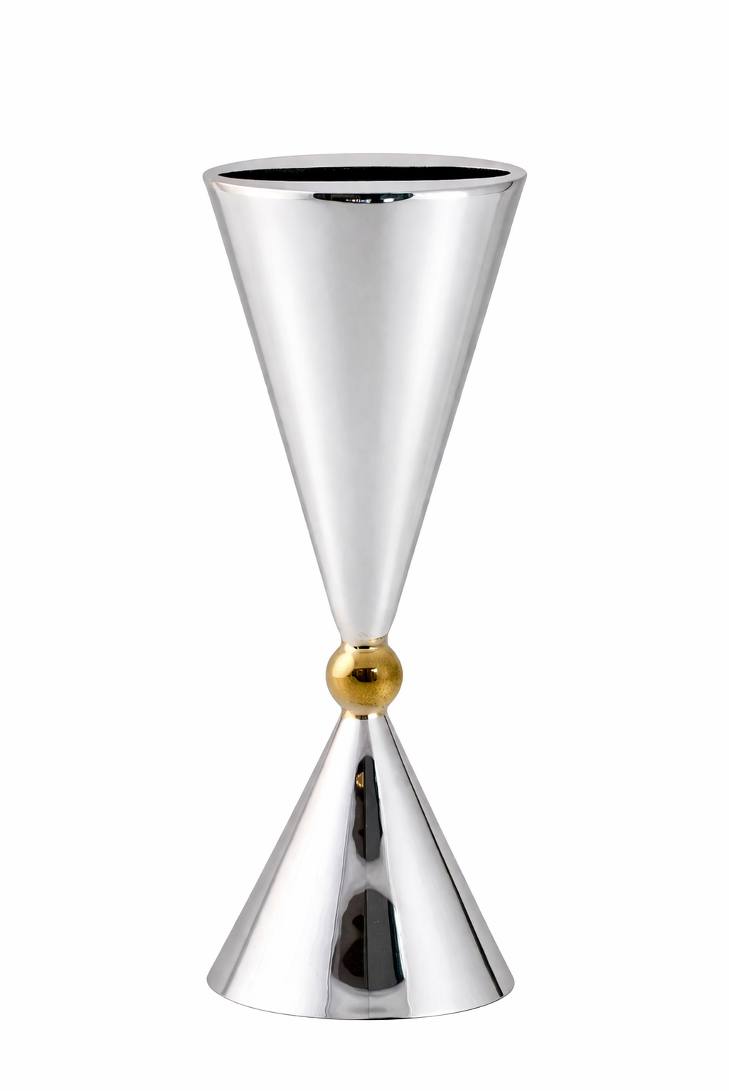 Contemporary Sterling Silver Floral Havdalah Set with Petals