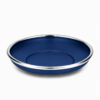Engraved Aluminum Kiddush Cup with Silver Base and Matching Plate